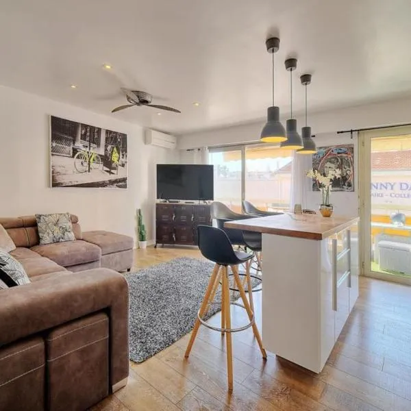 Le Verdi - 1 bedroom with AC and parking in city center，位于戛纳的酒店