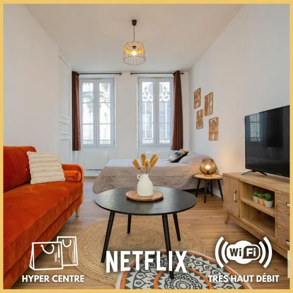 Ô Centre- Chaleureux - Fibre - Netflix，位于蒙塔日的酒店