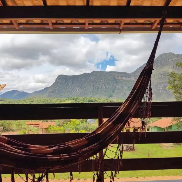 Pousada Bela Vista do Ismail - Lapinha da Serra，位于Cachoeira do Tabuleiro的酒店