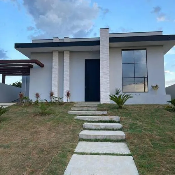 Casa de campo 1h30 de SP Ninho verde 1，位于Porangaba的酒店