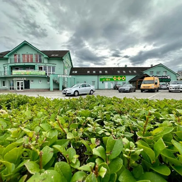 绿色花园酒店，位于Kaplna的酒店