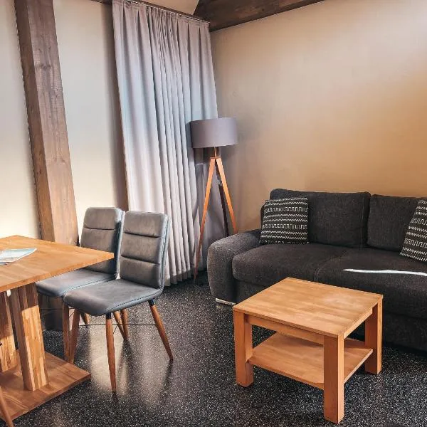 Kyritzer Budenhaus (Nr. 107)，位于屈里茨的酒店