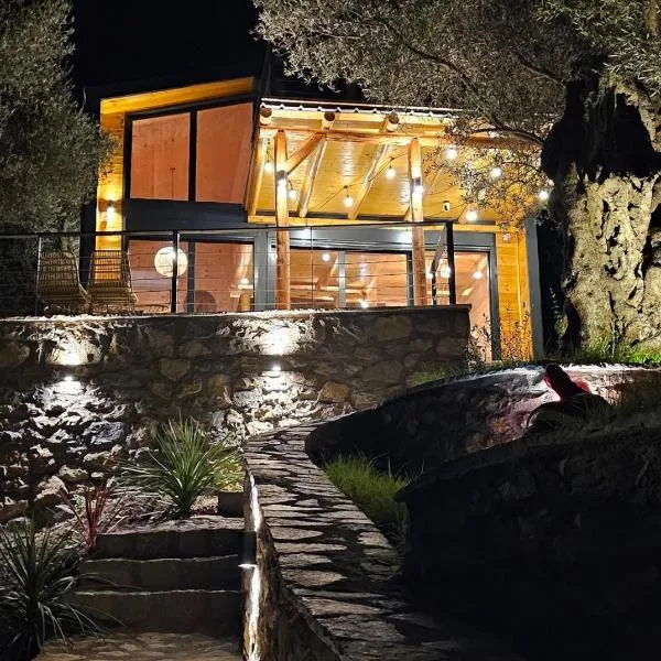 Villa Tramonto D'Oro，位于乌尔齐尼的酒店