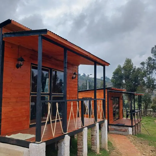 Cabañas finca las acacias，位于瓜塔维塔的酒店