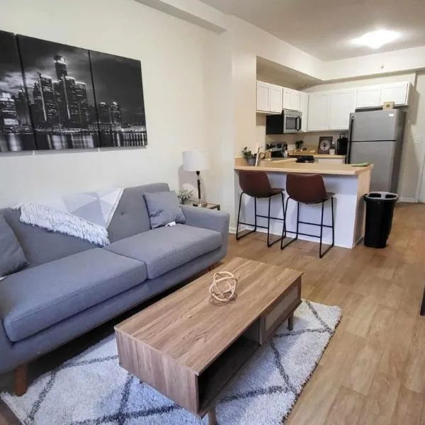 Prime City Center Location! 2BR Near Everything!，位于底特律的酒店
