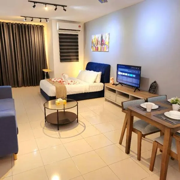 1 Dream - Tiara Imperio Studio Netflix 酒店风格与齐全家具设备，位于班吉的酒店