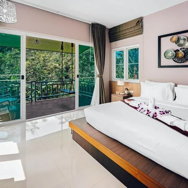 Bangnu Greenery Resort，位于Takua Thung的酒店