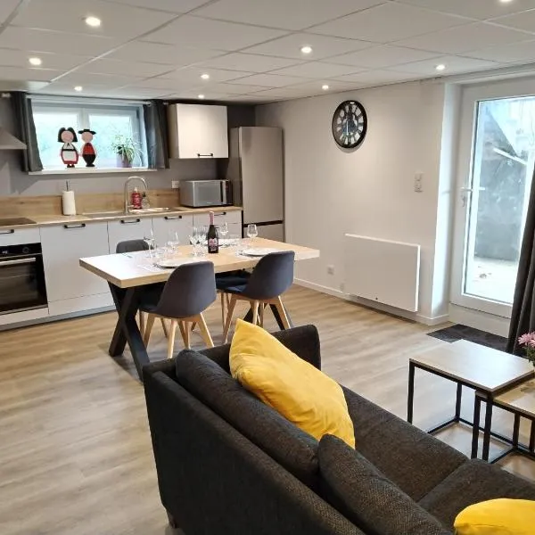 Gîte le petit wintz 4 personnes avec son jardin privatif - Parking avec borne de recharge pour véhicule électrique 22Kw - 2 vélos，位于万泽内姆的酒店