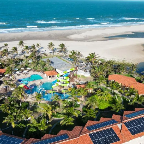 Jangadeiro Praia Hotel Resort - Pé na Areia，位于卡蓬加的酒店