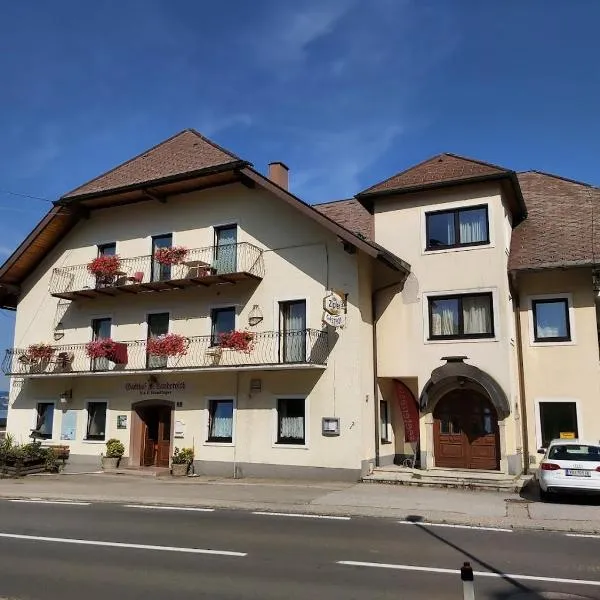 Gasthof mit Seeterasse & Appartements Zur Landeroith，位于Aurach am Hongar的酒店