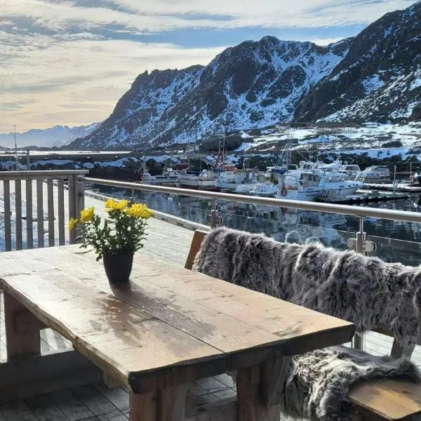 Spektakulær rorbu i autentiske omgivelser，位于巴尔斯塔的酒店