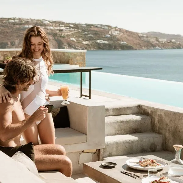 Casa Del Mar - Small Luxury Hotels of the World，位于圣爱奥尼斯米科诺斯的酒店