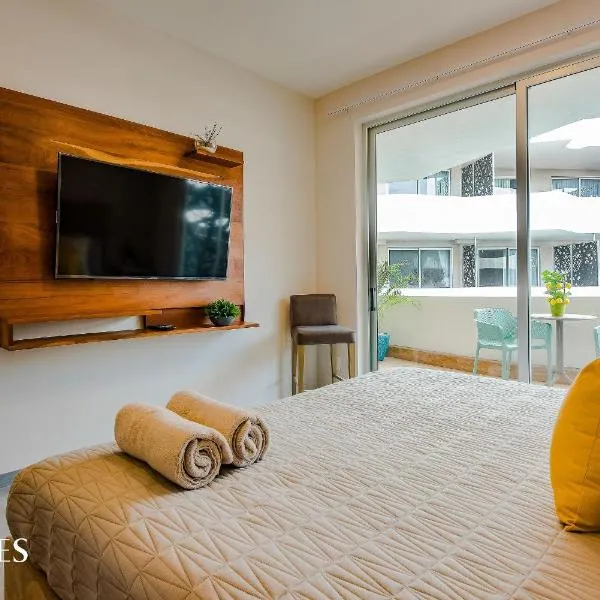 1 Rec. | Cerca de la Playa | Vista a la Piscina，位于普拉亚卡门的酒店