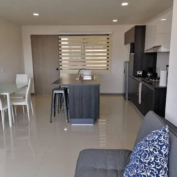 Atemajac Apartment 1parking/2BR/2BA，位于瓜达拉哈拉的酒店