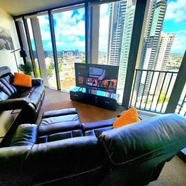 Great location and amazing views，位于布里斯班的酒店