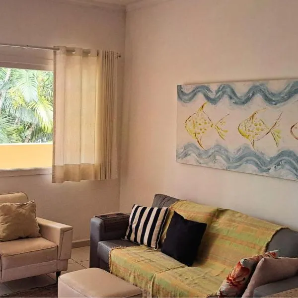 Flat Incrível Amarilis dentro da Riviera São Lourenço - Apto duplex exclusivo 2 quartos 80m2, varanda privativa, enxoval, wifi, cozinha completa e serviço de praia，位于圣劳伦斯海滨的酒店