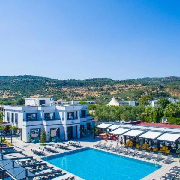 Club Kavala Beach Hotel Assos，位于贝拉姆卡尔的酒店