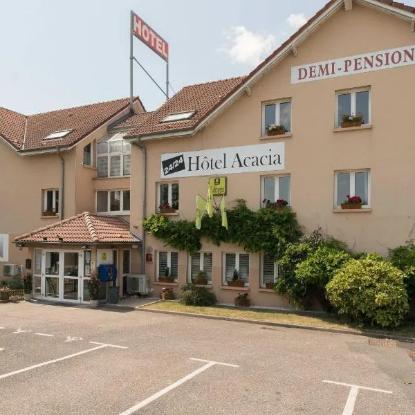 Hôtel Acacia Nancy sud Lunéville，位于Landécourt的酒店