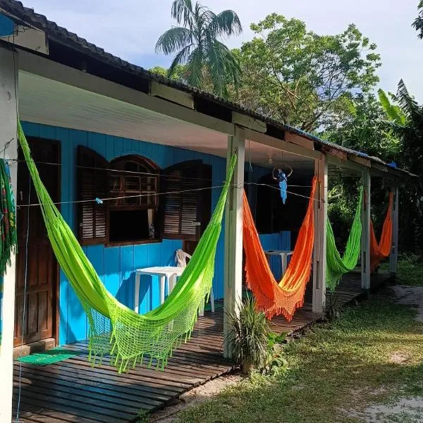 Pousada e Camping da Rhaiana - Ilha do Mel - PR，位于蜜岛的酒店