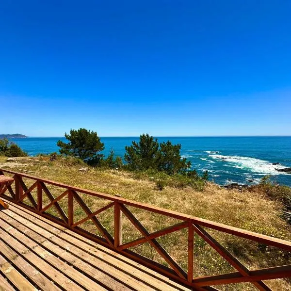 Cabañas Vista al Mar，位于Chaihuín的酒店