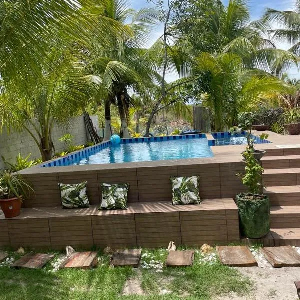 Ilha do Contrato Pousada Sol da Ilha，位于Igrapiúna的酒店