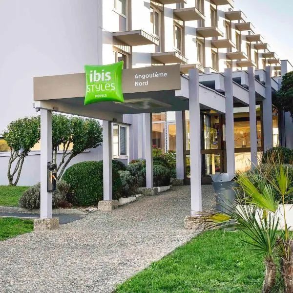 ibis Styles Angoulême Nord - hôtel restaurant，位于Vindelle的酒店