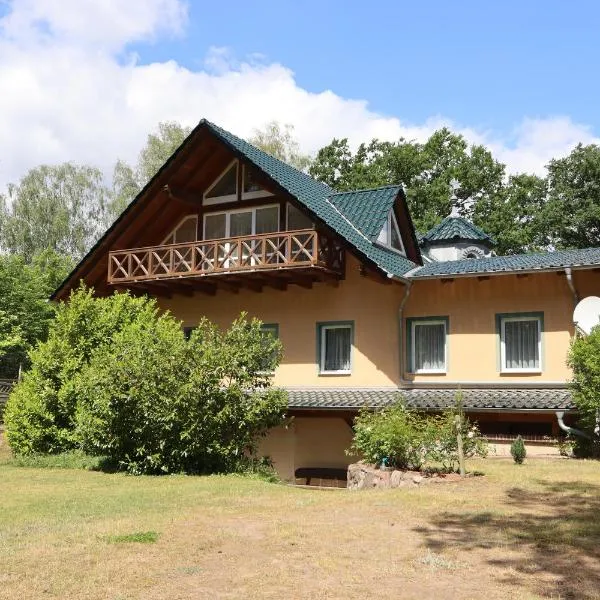 Ferienhaus Star Villa-Pälitzsee，位于Zechlinerhütte的酒店