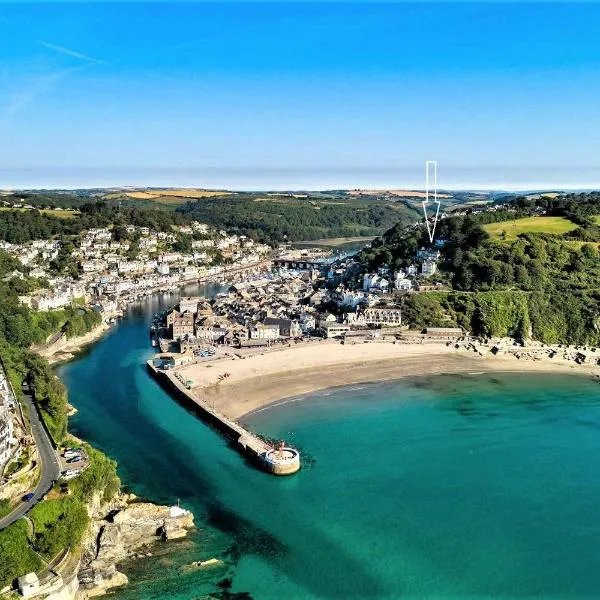 The Captain's Lodge Looe，位于Talland的酒店