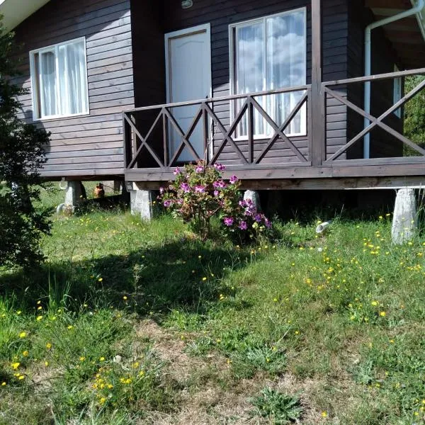 Cabaña cómoda, amoblada vista al mar，位于蒙特港的酒店