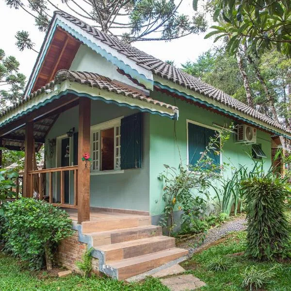 Pousada Suiça Mineira Garden，位于蒙特韦尔迪的酒店