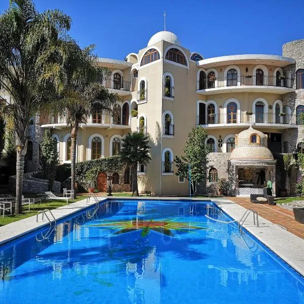 特珀特左特兰庄园酒店，位于Cuautitlán的酒店