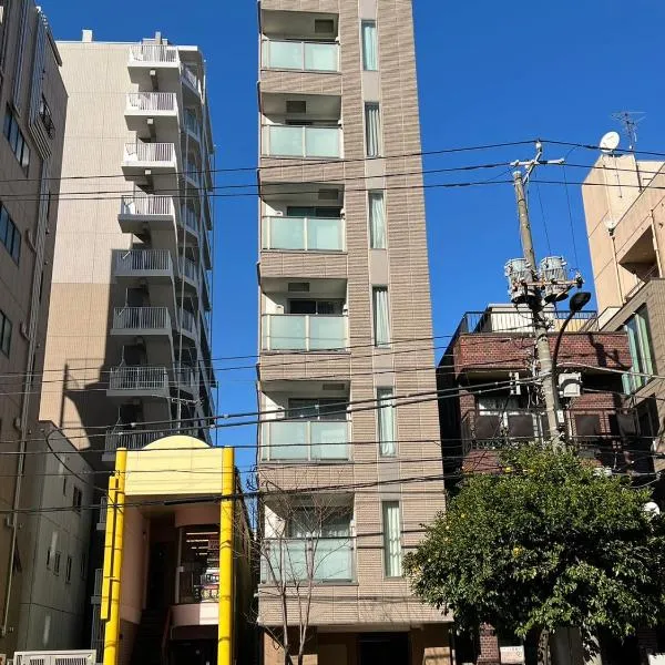 SkyHotel Kikukawa 駅徒歩2分，位于东京的酒店
