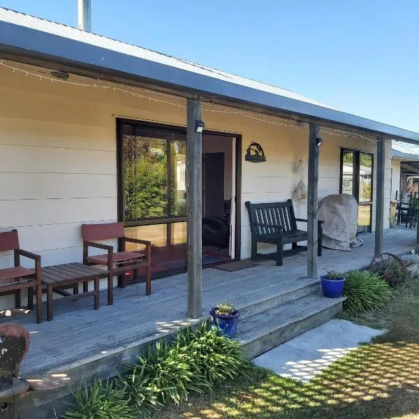 Rakaia Huts Holiday Home，位于Southbridge的酒店