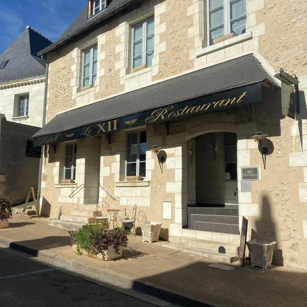 Hôtel-Restaurant-Chambre Insolite Spa - Le XII de Luynes，位于Cinq-Mars-la-Pile的酒店