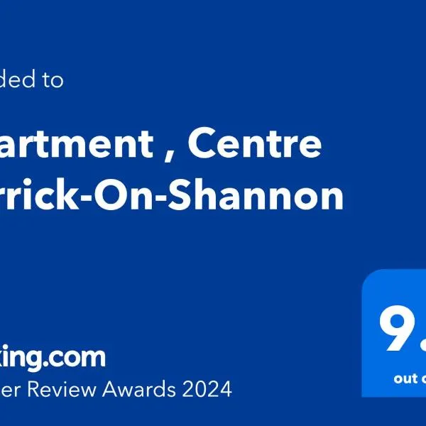 Apartment , Centre Carrick-On-Shannon，位于香农河畔卡里克的酒店