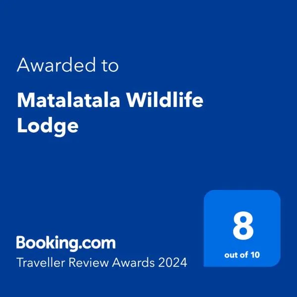 Matalatala Wildlife Lodge，位于Bynespoort的酒店