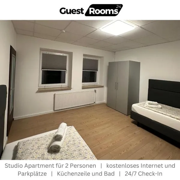 Studio Apartment - GuestRooms24 - Marl，位于波鸿的酒店