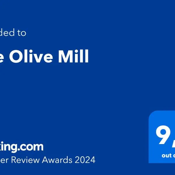 The Olive Mill，位于Benferri的酒店