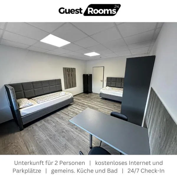 Unterkunft für 2 - GuestRooms24 - Marl，位于Flaesheim的酒店