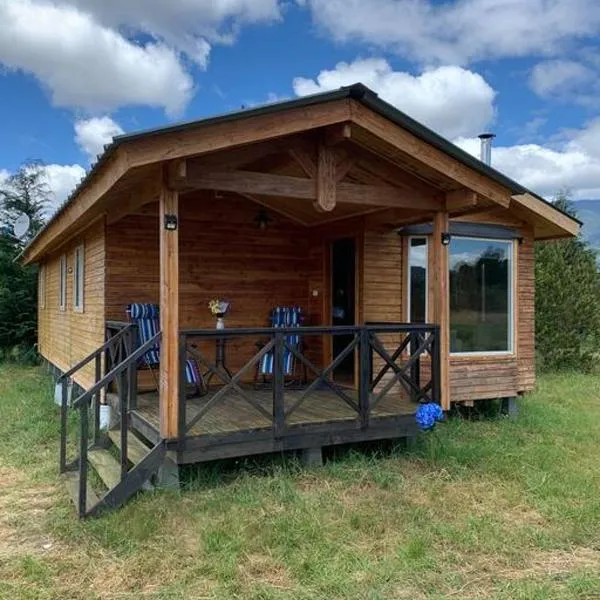 Cabaña laurel lago panguipulli，位于Cozcoz的酒店