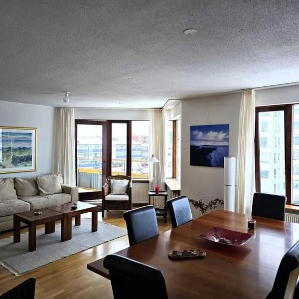 Family penthouse with great view，位于Garðabær的酒店