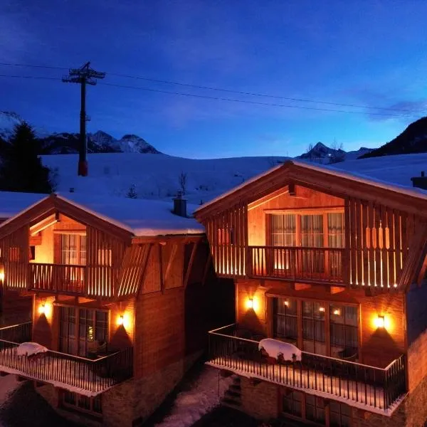 Chalet Village Zaglgut - Wellness - Panoramic View, Ski-in Ski-out to Kitzsteinhorn，位于滨湖采尔的酒店