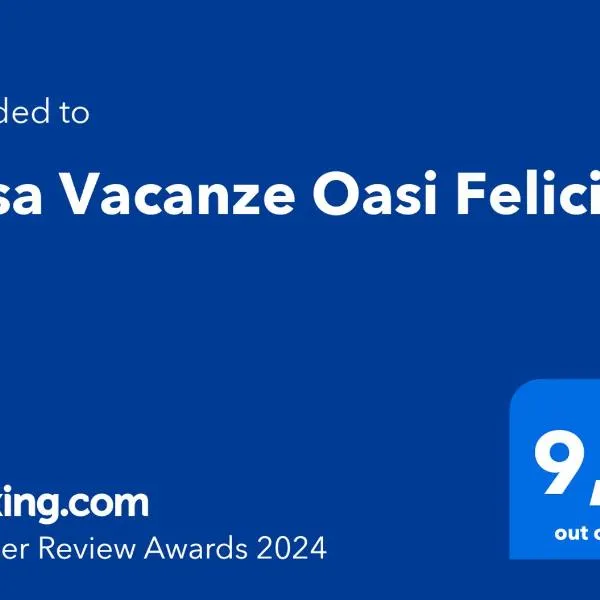 Casa Vacanze Oasi Felicita，位于新锡里马里纳的酒店