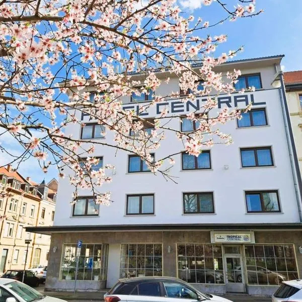 Hotel Central Hauptbahnhof，位于舍瑙的酒店