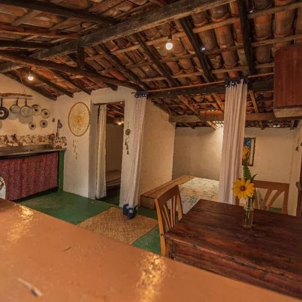 Casinha privativa sem suíte no Quintal dos Sonhos，位于韦尔卡鲍的酒店