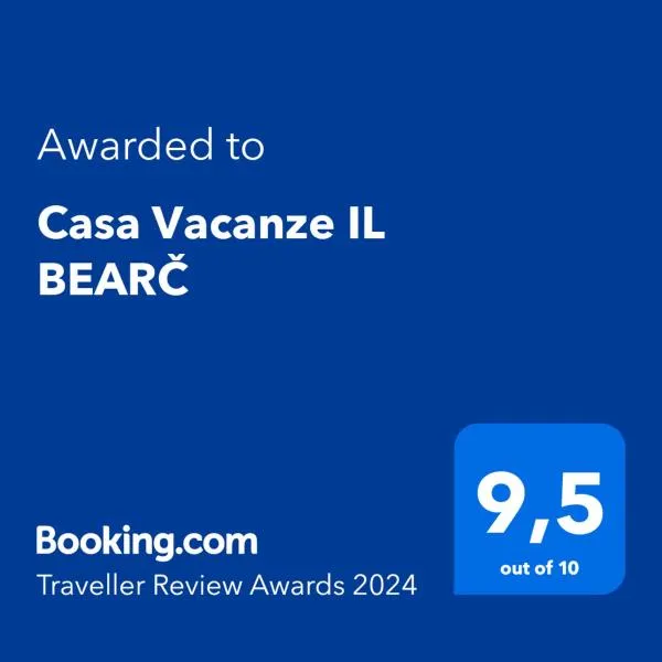 Casa Vacanze IL BEARČ，位于阿尔塔泰尔梅的酒店