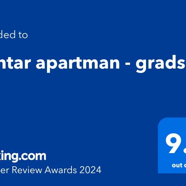 Centar apartman - gradski trg，位于上米拉诺瓦茨的酒店