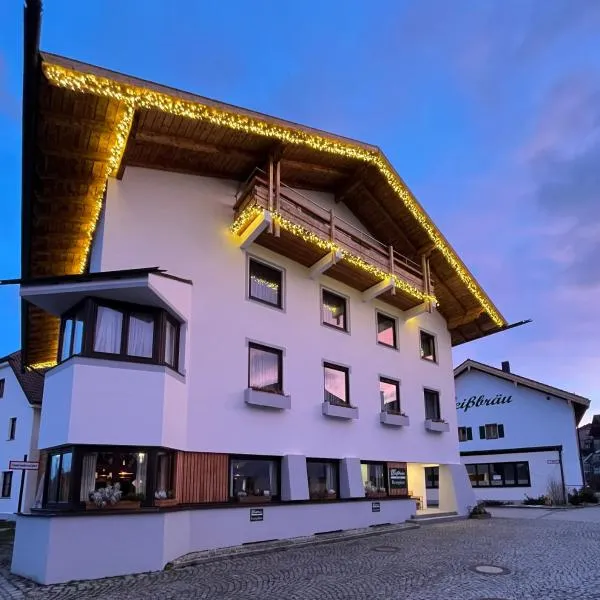 Hotel Weißbräu，位于奥贝拉欣格的酒店