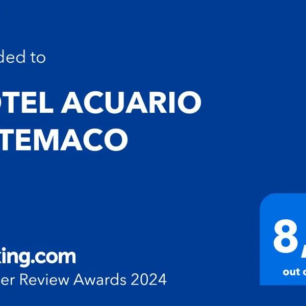 HOTEL ACUARIO CATEMACO，位于Chacalapan的酒店