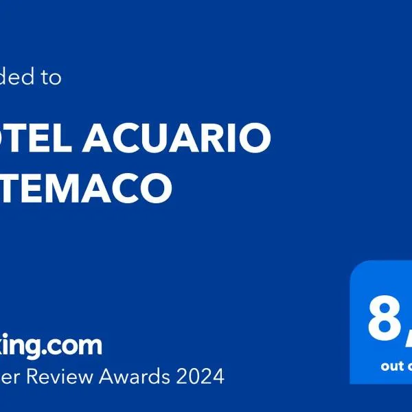 HOTEL ACUARIO CATEMACO，位于Santiago Tuxtla的酒店